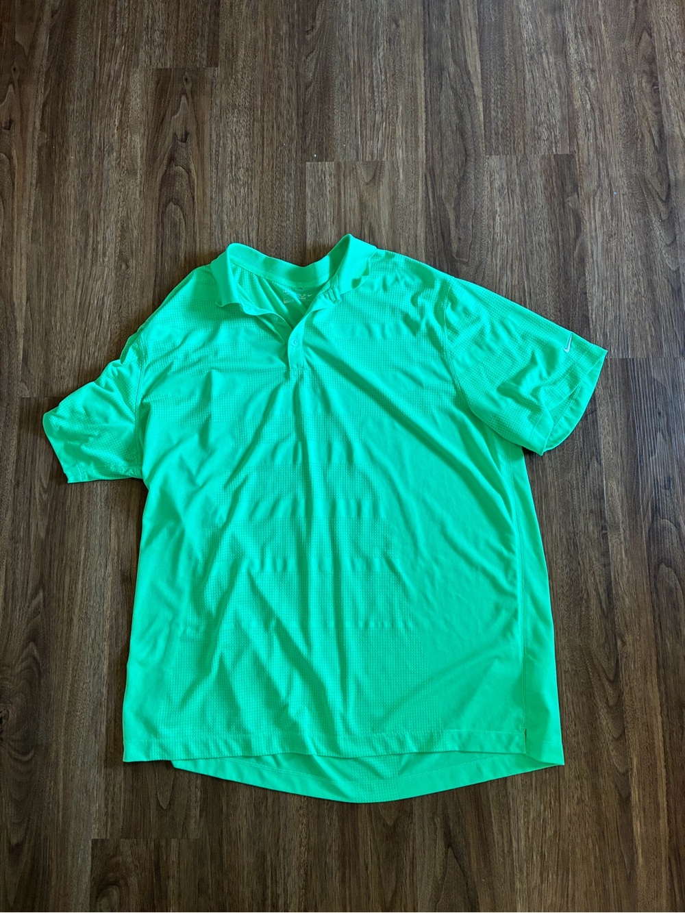 Nike Golf Tour Performance Men’s Green Golf Polo Shirt XXL Dri-FIT Short Sleeve
